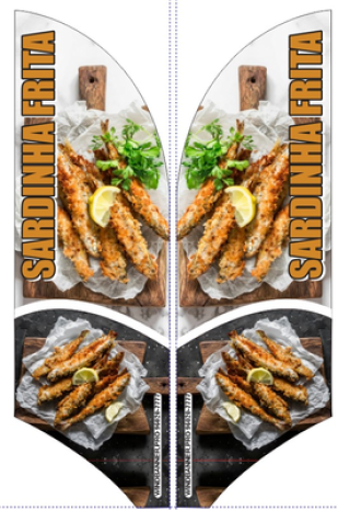 Wind Banner Sardinha Frita